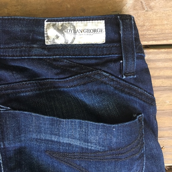 Dylan George Denim Jeans- straight/skinny - Picture 3 of 6